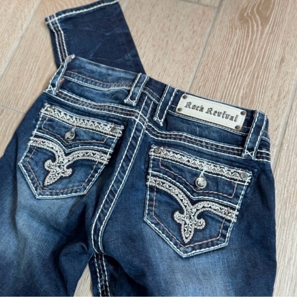 Rock Revival Skinny Jeans Size 26